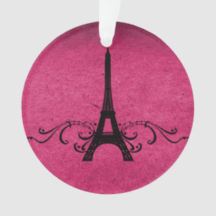 Roze  Franse Vlaanderen Ornament