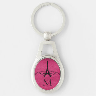 Roze  Franse Vlaanderen Sleutelhanger