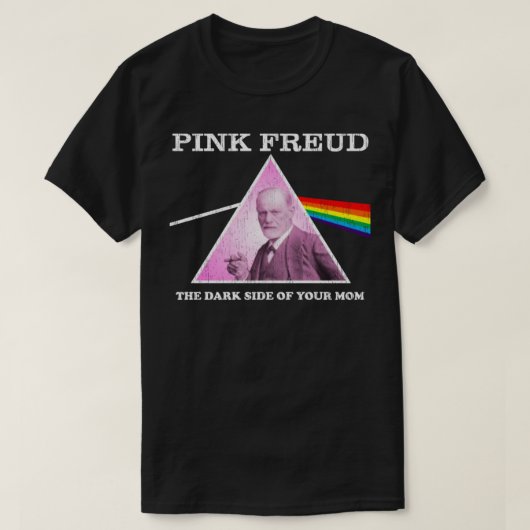 Roze Freud Classic T-Shirt (Design voorkant)