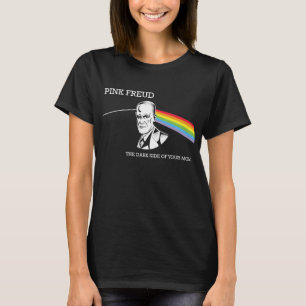 Roze Freud grappig shirt