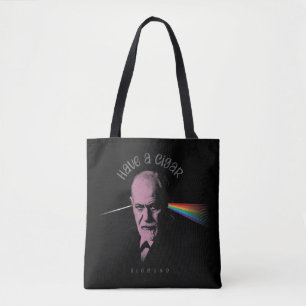 Roze Freud (met een kaartje) Draagtas