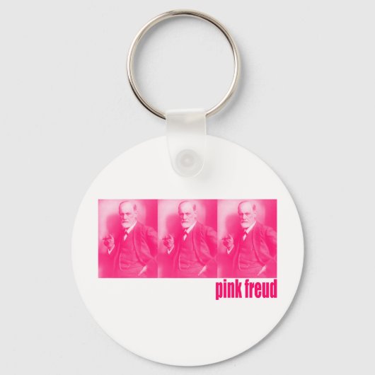 Roze Freud Sleutelhanger (Voorkant)