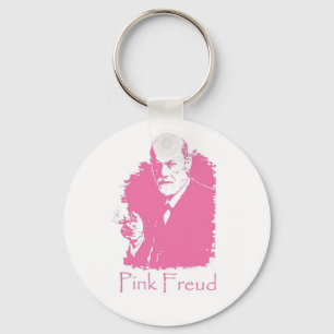Roze Freud-sleutelhanger Sleutelhanger