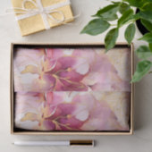 Roze Fuchsia Moderne Abstracte Lelies Tissuepapier (Geschenk)