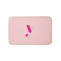 Roze & Fuchsia Persoonlijke Monogram Initiaal 