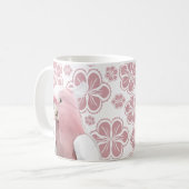 Roze Galah Cockato Koffiemok (Voorkant links)