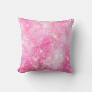 Roze Galaxy Universe Kussen