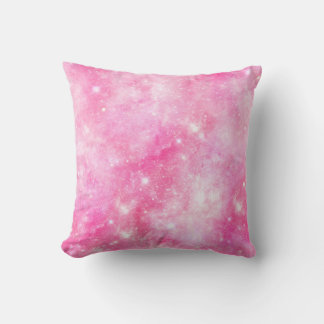 Roze Galaxy Universe Kussen