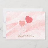 Roze Galentine's Dinner Brunch Party Invitation Kaart (Achterkant)