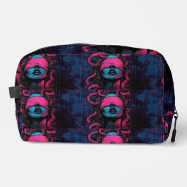Roze geblinddoekte Medusa Toilettasje