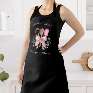 Roze gebruiksvoorwerpen Koken Pastry Chef Schort