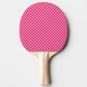 Roze gecontroleerd tafeltennisbatje (Achterkant)