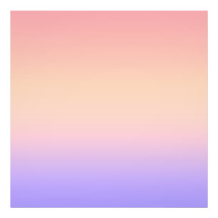 Roze geel en paarse gradiënt foto afdruk