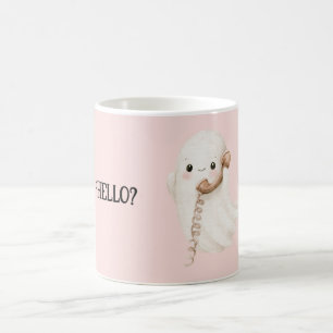 Roze Geest Hallo Telefoon Koffiemok