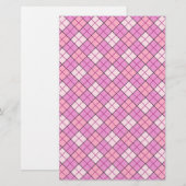 Roze gegoten papier (Voorkant / Achterkant)