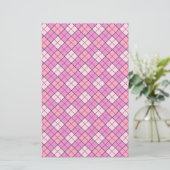 Roze gegoten papier (Staand voorkant)