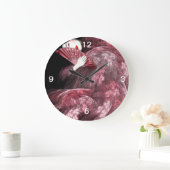 Roze Geisha Clock Grote Klok (Huis)