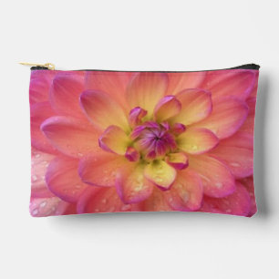 Roze & Gele Dahlia Patroon Etui