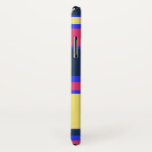 Roze, gele en blauwe strepen Case-Mate iPhone case (Achterkant / rechts)