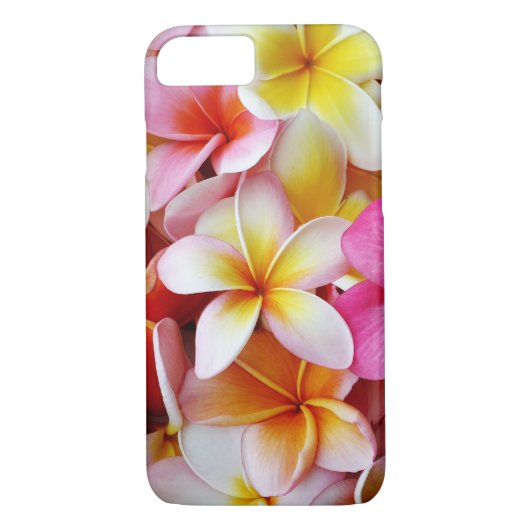 Roze gele witte gemengde pruimen Case-Mate iPhone case (Achterkant)