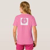 roze gelooft dat het T-shirt fijn is (Achterkant volledig)