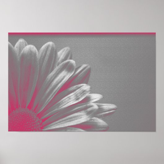 Roze gemarkeerde ventilator poster (Voorkant)