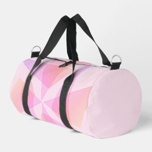 Roze geometrisch plunjezak