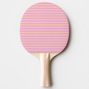 Roze geometrisch tafeltennisbatje