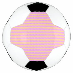 Roze geometrisch voetbal