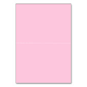Roze geometrische driehoeken bruiloft gevouwen pla kaart (Achterkant)