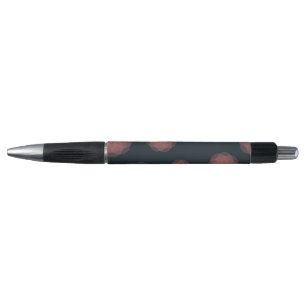 Roze, geometrische, koele, trendy bloemabstractie pen