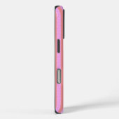 Roze geometrische strepen Case-Mate iPhone case (Achterkant / Rechts)