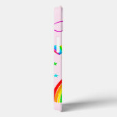 ROZE GEPERSONALISEERDE GYMNAST IPAD MINI CASE (Achterkant / Rechts)