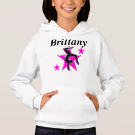 ROZE GEPERSONALISEERDE GYMNASTIEK HOODIE