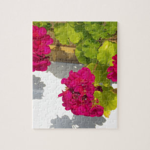 Roze Geranium Legpuzzel
