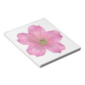 Roze Geranium Notitieblok (Schuin)