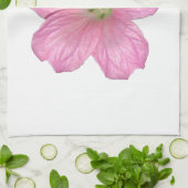 Roze Geranium Theedoek (Gevouwen)