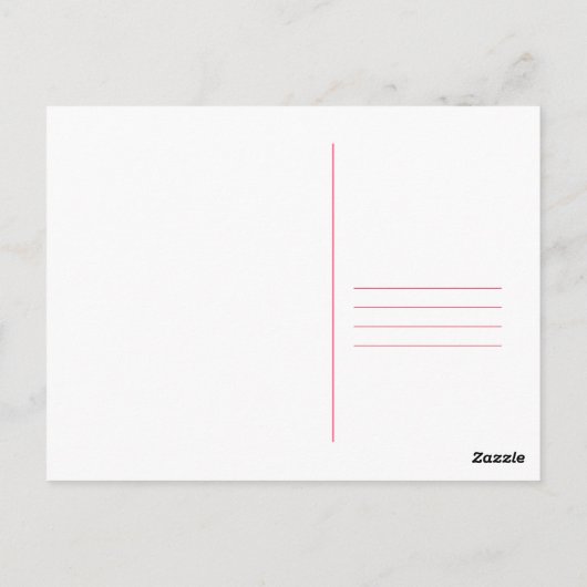 Roze Gerber Daisy Sinaasappel lint bruiloft dank u Briefkaart (Achterkant)