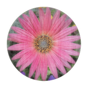 Roze Gerbera Daisy Cutting Board Snijplank