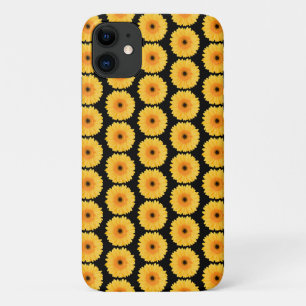 roze Gerbera Daisy Pattern iPhone 11 Hoesje