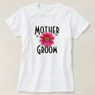 Roze Gerbera Daisy / Trouwen T-shirt