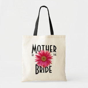 Roze Gerbera Daisy / Trouwen Tote Bag