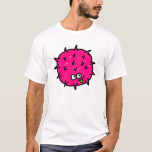 Roze germ t-shirt