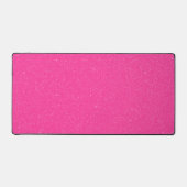 Roze Gespikkelde Desk Mat - Gaming & Kantoor (Voorkant)