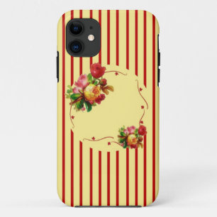 Roze gestreept iPhone 11 hoesje