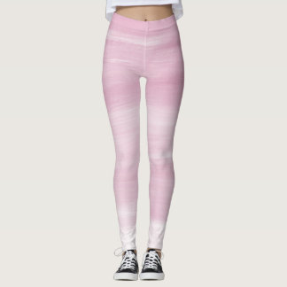 Roze gestripte leggings. leggings