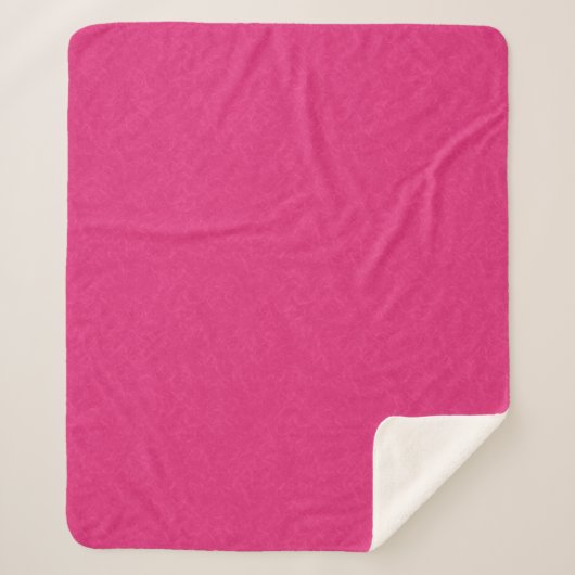 Roze gestructureerd oppervlak met subtiel draaiend sherpa deken (Voorkant)