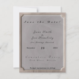 Roze gestructureerde stofdruk - elke kleur save the date