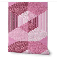 Roze getextureerd 3D-effect "Ratti_Creative_Arts"