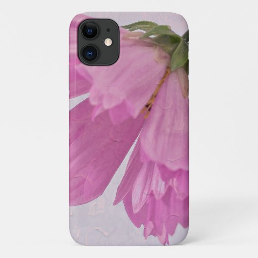 Roze getextureerde Cosmo-ventilator Case-Mate iPhone Case (Achterkant)